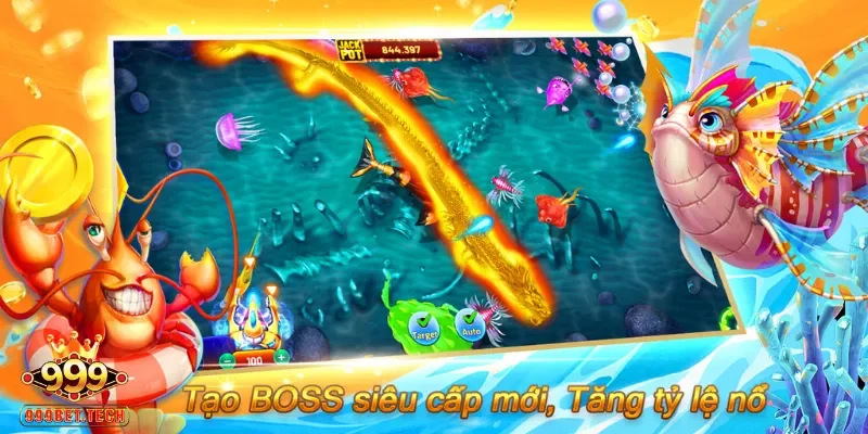 Bắn cá bùng nổ 3D - Trải nghiệm trò chơi bắn cá độc đáo